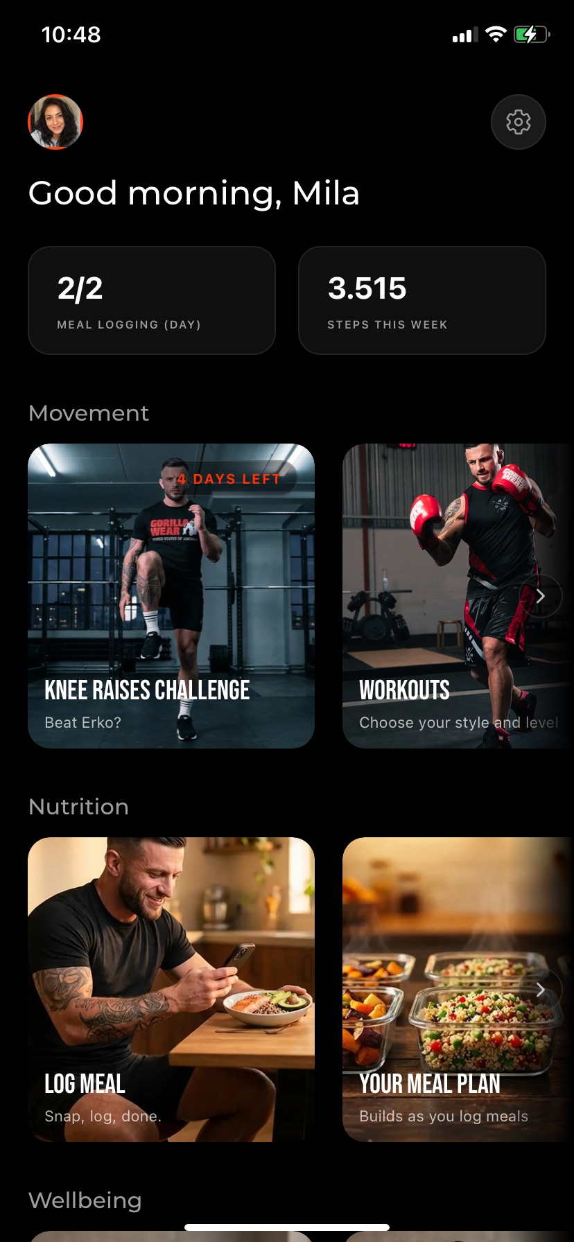 The Fittar app